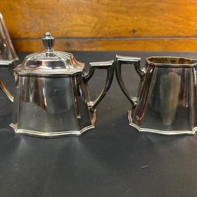 Vintage Silver Plated Gorham Tea Set