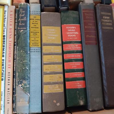 BOX OF BOOKS (2)