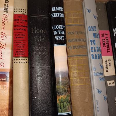 BOX OF BOOKS (2)