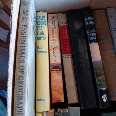 BOX OF BOOKS (2)