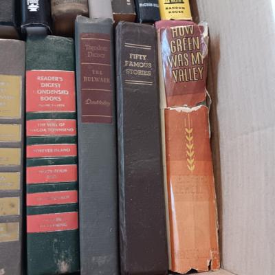 BOX OF BOOKS (2)