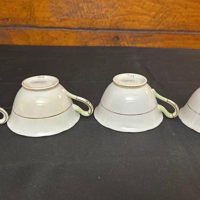 Grosvenor China Made in England Tea Cups & Plates