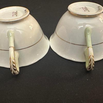 Grosvenor China Made in England Tea Cups & Plates