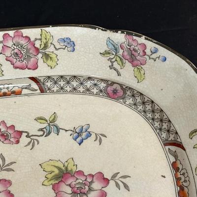 Lot of Floral Plates by Various Makers