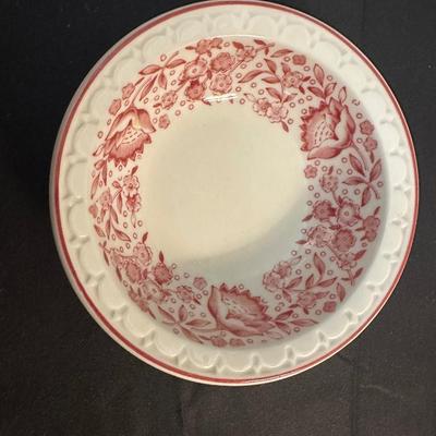 Lot of Floral Plates by Various Makers