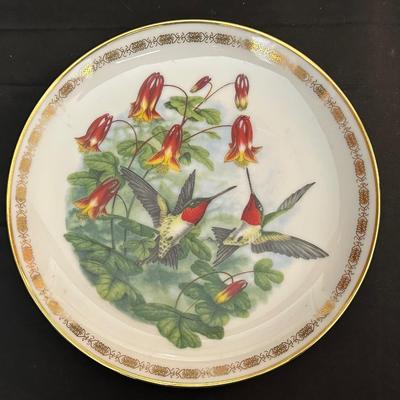 Lot of Floral Plates by Various Makers