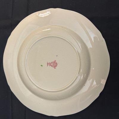 Lot of Floral Plates by Various Makers