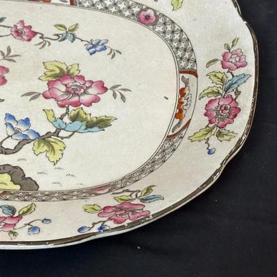 Lot of Floral Plates by Various Makers