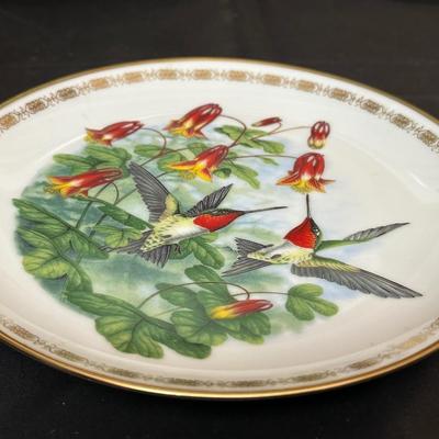 Lot of Floral Plates by Various Makers