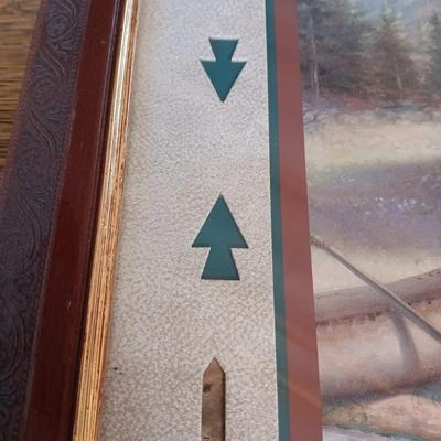 SIGNED NATIVE AMERICAN THEMED PRINT