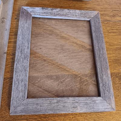 3 BARN WOOD FRAMES
