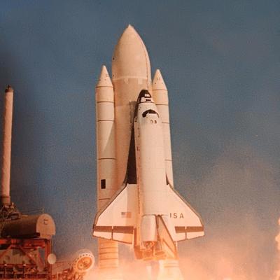 WALL MIRROR, PHOTO OF A SPACE SHUTTLE AND A TALL NARROW CORK BOARD