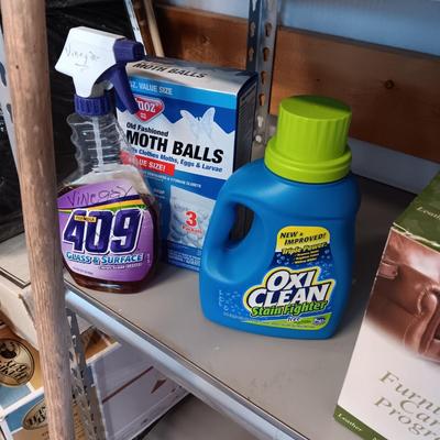 MISC CLEANING SUPPLIES, NECK & SHOULDER WARMER, SHOE FORMS AND MORE