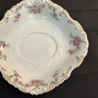 Lot of Rose Patterned China by Various Makers