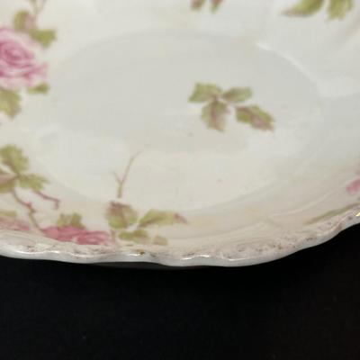 Lot of Rose Patterned China by Various Makers