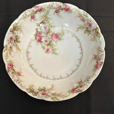 Lot of Rose Patterned China by Various Makers
