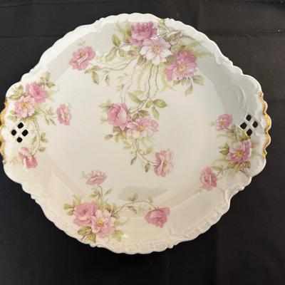 Lot of Rose Patterned China by Various Makers