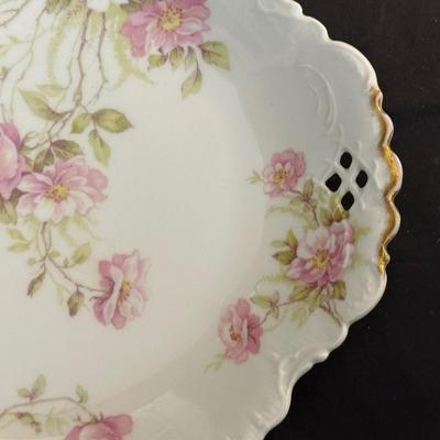 Lot of Rose Patterned China by Various Makers