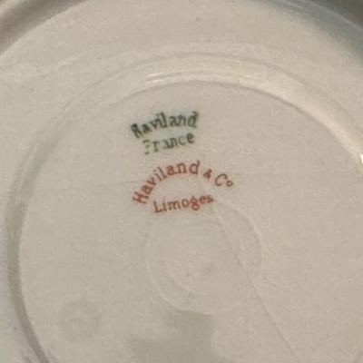 Haviland & Co / Limoges China Tea Cups and Plates