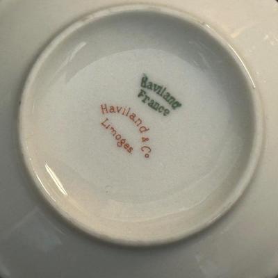 Haviland & Co / Limoges China Tea Cups and Plates