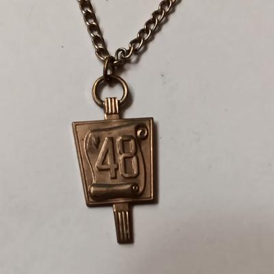 OLDER SCHOOL, WORK AND OTHER PINS, TIE CLIPS AND PENDANT