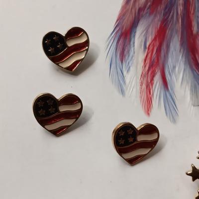RED, WHITE AND BLUE PATRIOTIC JEWELRY