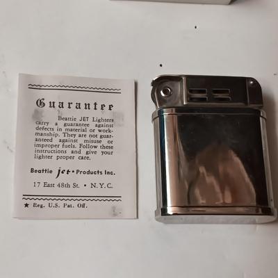 BEATTIE JET LIGHTER, WATCHES FOR REPAIR OR PARTS