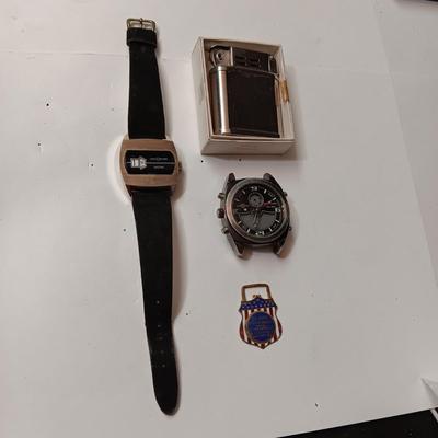 BEATTIE JET LIGHTER, WATCHES FOR REPAIR OR PARTS