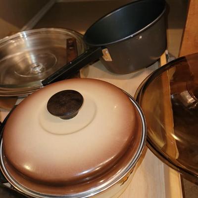 Collection of pots and pans