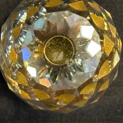 Two Swarovski Crystal Pineapples