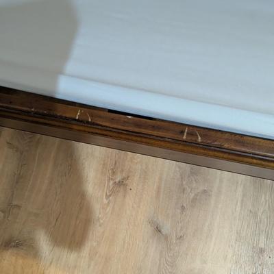 Solid Wood Hickory Chair Bed Approximately 87" Long & 83" Wide Very Nice Set