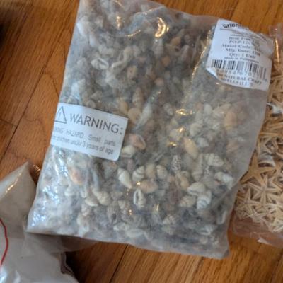New In The Bag Seashells & Colored Sand