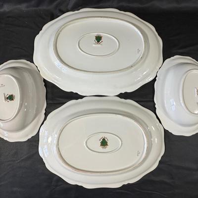 Large Royal Coburg China Set