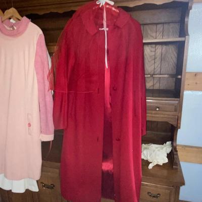 WOMENS CLOTHING, PINK DRESS IS HOMEMADE