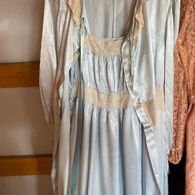 2 HAND MADE DRESSES & HAND MADE NIGHTGOWN AND MORE
