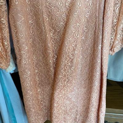 2 HAND MADE DRESSES & HAND MADE NIGHTGOWN AND MORE