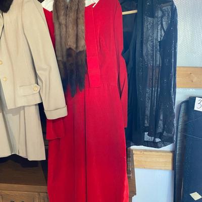2 HAND MADE DRESSES & HAND MADE NIGHTGOWN AND MORE