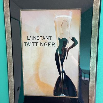 Vintage Poster "L'instant Taittinger" Grace Kelly