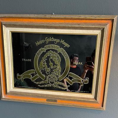Vintage MGM Lion Movie Picture Frame 1974 50th Anniversary - Numbered