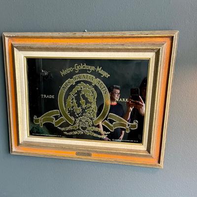 Vintage MGM Lion Movie Picture Frame 1974 50th Anniversary - Numbered