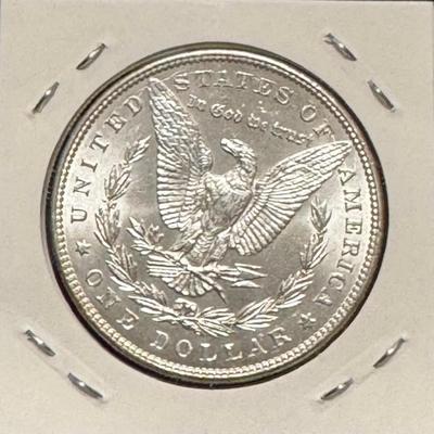 1886 Morgan Silver Dollar ( coin is in mint state)