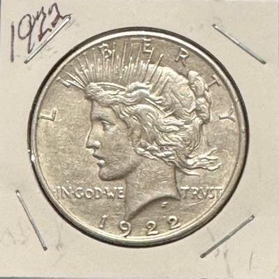 1922 Peace Dollar