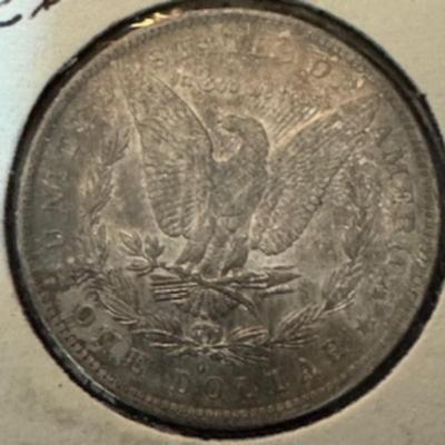 1883 O Morgan Silver Dollar