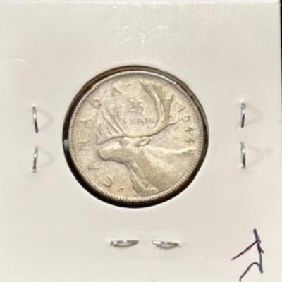 1944 Canada Quarter