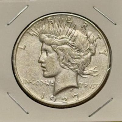 1927 S Peace Dollar