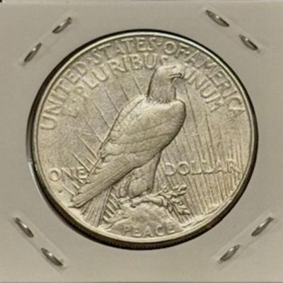 1927 S Peace Dollar