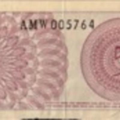 1964 Indonesia 5 Sen