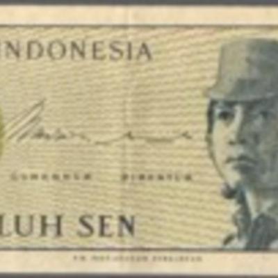 1964 Indoneisa 10 Sen