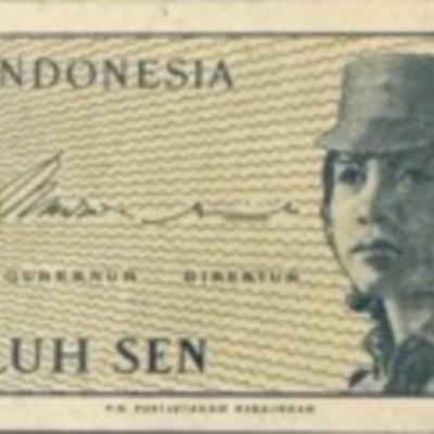 1964 Indoneisa 10 Sen