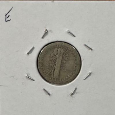 1929 D Mercury Dime